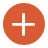 a plus icon in an orange circle